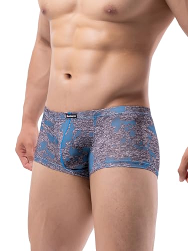 Men's Moisture Wicking Boxer Briefs Soft Pouch Breathable Performance Sport Underwear4