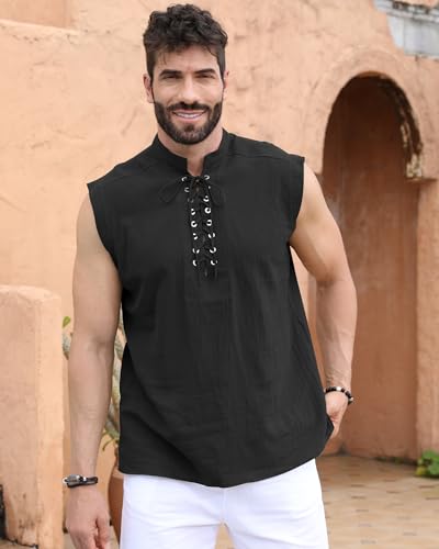 Camisa medieval lino transpirable que soluciona los disfraces calurosos 2