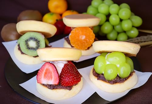 フルーツどらぱん 人気フレーバー4種セット ふわふわ どら焼き パンケーキ お取り寄せ ギフト プレゼント 個包装 スイーツ いちご、シャインマスカット、みかん、キウイのサムネイル