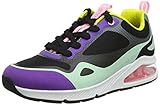 Zapato cómodo Skechers UNO 2 Mad Air, Zapatillas Mujer, Black, 38.5 EU