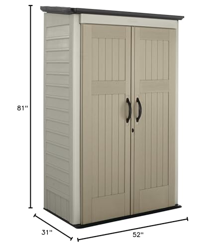Rubbermaid 1887157 Vertical Resin Outdoor Storage Shed thumb #13