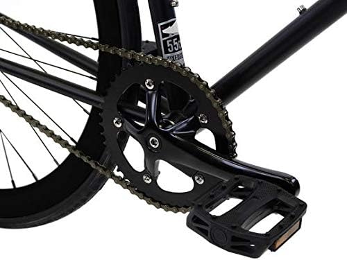 Miniatura 6 de Golden Cycles Bicicleta de engranaje fija de una sola velocidad con frenos delanteros y traseros