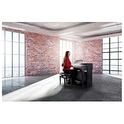 Classic Cantabile DP-A 610 Piano Numérique – 88 touches clavier électronique – Synthetiseur avec USB-MIDI, 1200 voix… - Les Beatles, Paul McCartney, John Lennon, RIngo Starr, George Harrison Classic Cantabile DP-A 610 Piano Numérique - 88 touches clavier électronique - Synthetiseur avec USB-MIDI, 1200 voix… – Image 2
