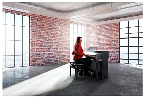 Classic Cantabile DP-A 610 Piano Numérique – 88 touches clavier électronique – Synthetiseur avec USB-MIDI, 1200 voix… - Les Beatles, Paul McCartney, John Lennon, RIngo Starr, George Harrison Classic Cantabile DP-A 610 Piano Numérique - 88 touches clavier électronique - Synthetiseur avec USB-MIDI, 1200 voix… – Image 3