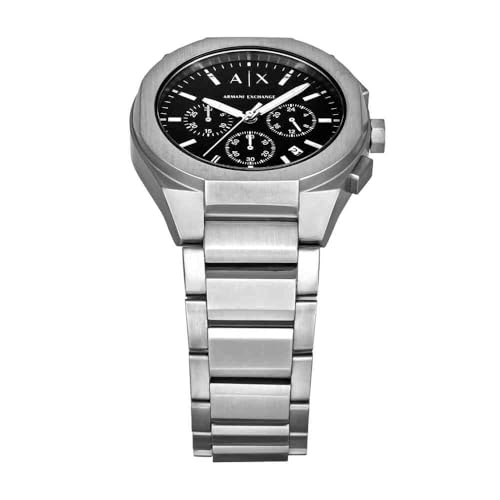 Armani Exchange Orologio Da Uomo, Movimento Cronografo Al Quarzo E Cassa Da 42 Mm Con Cinturino In Acciaio Inossidabile - 4