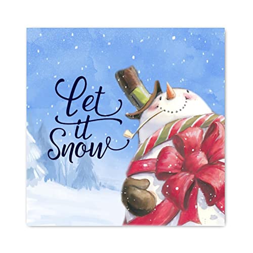 Panneau bois Let It Snow : le cadeau idéal pour Noël - 3