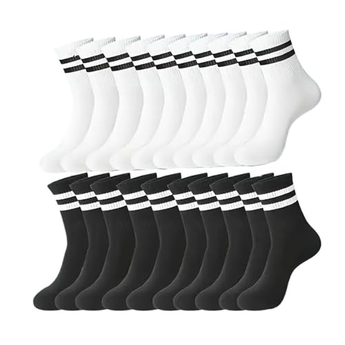 Chaussettes absorbant la sueur et hautement respirantes en coton doux pour vos pieds