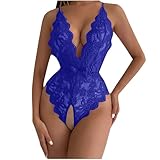 Women One Piece Lingerie Deep...