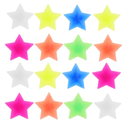 ibasenice 72Pcs Bicycle Spoke Beads Star Shape Plastic Clip Decorations for Bike Wheels Effortless Installation Fit for All Bicycles