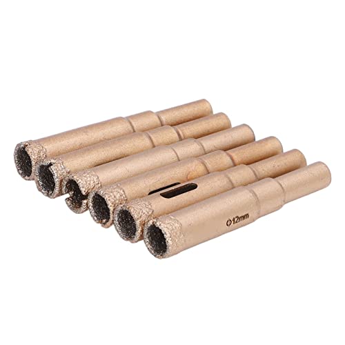 Set de 10 brocas sierra para vidrio y cerámica 12mm miniatura 3