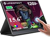 UPERFECT Écran Tactile Portable avec 10800 mAh Batterie 15,6 Pouces 120Hz
