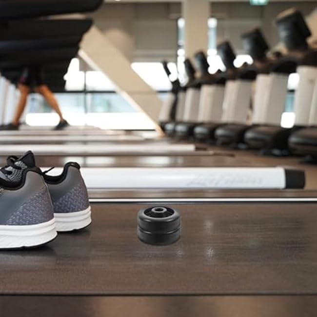 4pcs Replacement Wheels for Gym Equipment Wear-resistant System Wheels for Treadmills and Smooth Maneuverability Fitness Accessory