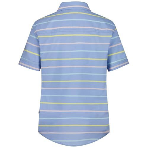 Image of Nautica Boys Short Sleeve Woven Button-Down Shirt. Light Weight & Breathable
