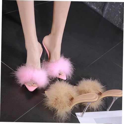 Sandales à talons hauts pointues confortables pour extérieur