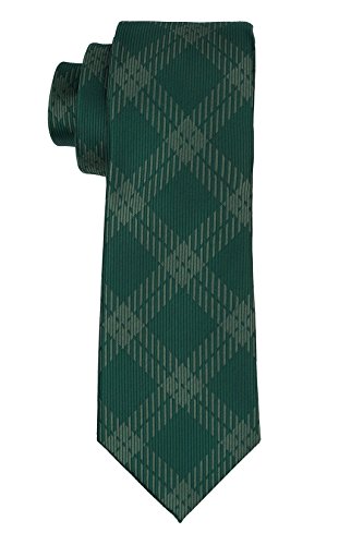 Image of The Tie Hub Premium Virtual Geometric Silk Necktie for Men