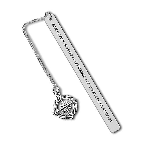 Cousin Gifts for Women Men Cousin Bookmarks Friendship Gifts for Cousins Graduation Birthday Gifts...