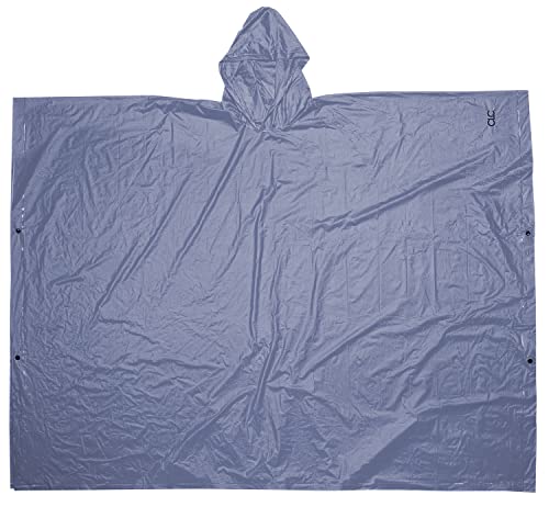 Custom Leathercraft Rain Wear R10430 .10MM PVC Poncho - Blue Large