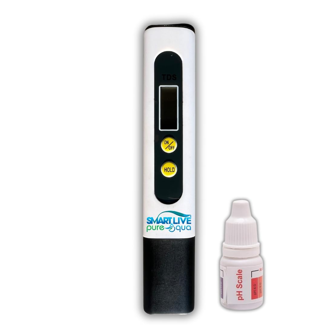 SMART LIVE PURE AQUA Digital TDS Meter & Liquid PH Water Quality Tester, Household Drinkig Water Tester, Swimming Pools, Aquariums, Hydroponics And More-image-10