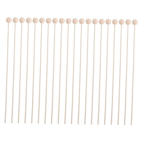 IMIKEYA 30pcs Natural Rattan Aroma Sticks for Essential Oil Diffuser Replacement Fragrance Sticks for Home Decor for Living Room Bathroom Office Aromatherapy