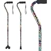 Elegant Walking Cane for Women, Foldable & Adjustable Cane for Seniors with Self-Standing Tip | Lightweight Mobility Aid for Stability & Balance Support