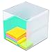 Produktbild deflect-o 350401 Desk Cube, Clear Plastic, 6 x 6 x 6 Inches