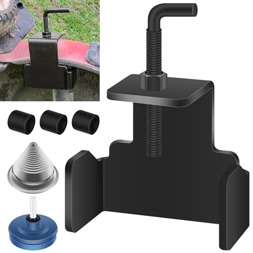 Fennoral 490-850-0005 Universal Mower Blade Removal Tool & Lawn Mower Blade Sharpener and Balancer for MTD 21' Walk Behind and Riding Lawn mowers, Lawn Mower Utility Kit