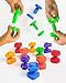 Skoolzy Nuts and Bolts Fine Motor Skills - Occupational Therapy Toddler Toys - Montessori Building Construction Kids Matching Game for Preschoolers - Jumbo 24 pc Set with Backpack & Activity Download