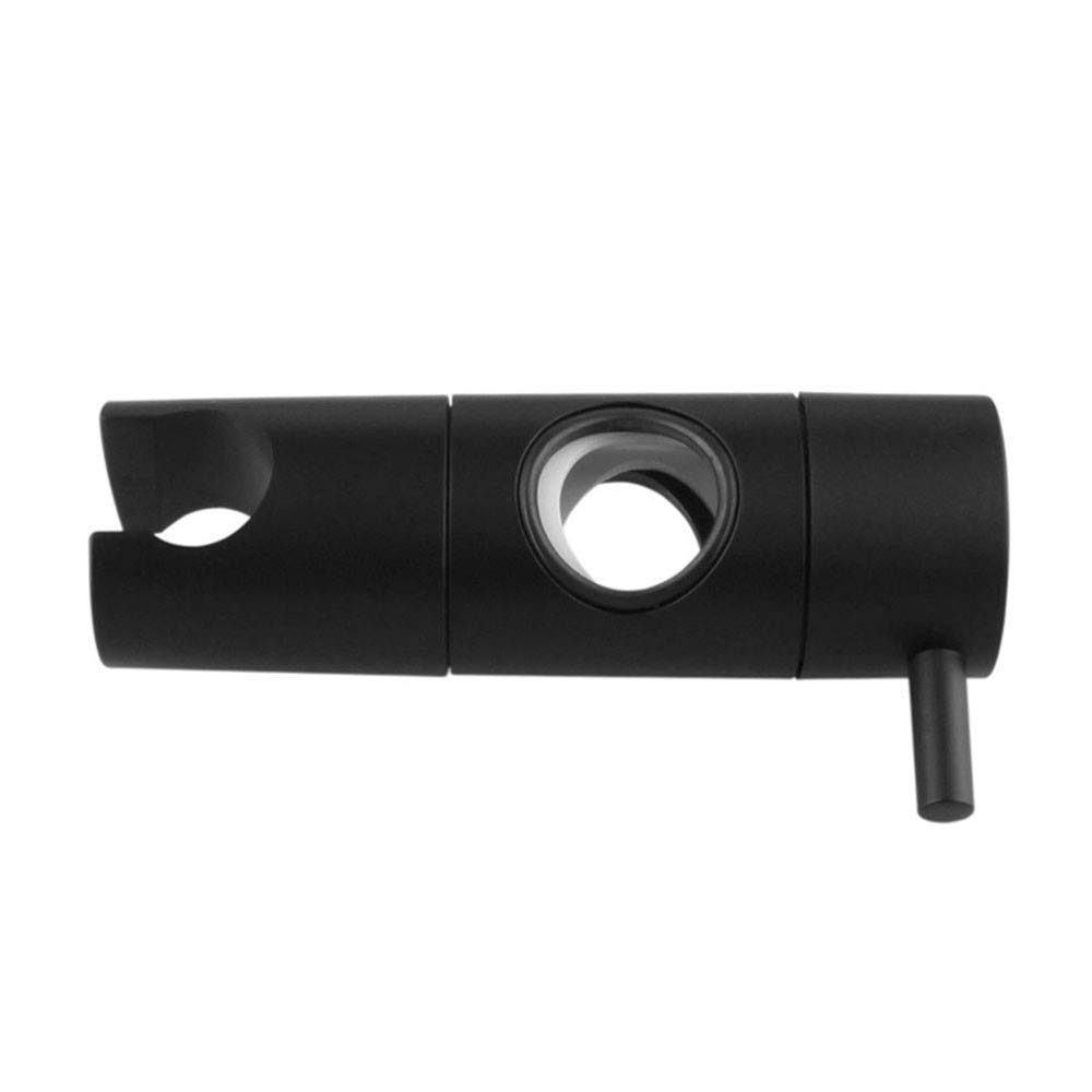 Support de pommeau de douche réglable noir pour remplacer un curseur cassé