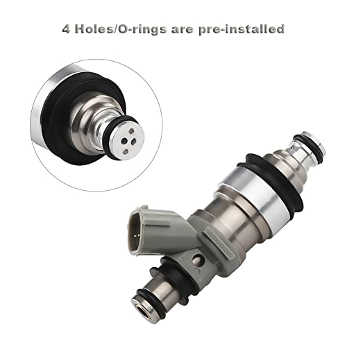 JDMON Fuel Injectors Replacement for Toyota Tacoma T100 1995-1998,Camry Lexus ES300 1992-1993,4Runner 1996-1998 3.0L 3.4L V6 Replace 23250-62030 6Pcs by JDMON - Used condition - Image 5