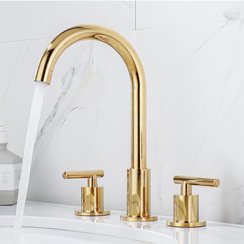Mitigeur de salle de bain chaud froid 3 trous installation facile - 2