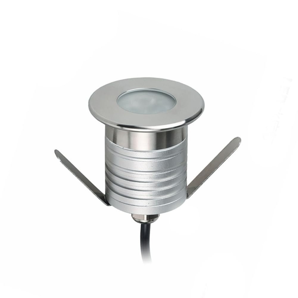 Hndhbfgrt DC12V 3W LED Pool Light Underwater Lamp IP68 Waterproof for Swimming Pools Safe Safety Pond Fountain Spotlight