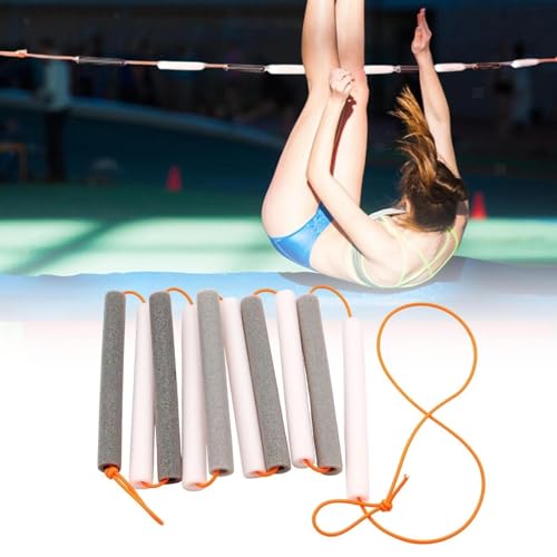 Venbytech for High Jump Training Equipment 98.43inch Length Bungee Elastic Crossbar Elastic