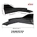 Evargc Front Bumper Lip Chin Splitter Spoiler Compatible with 69