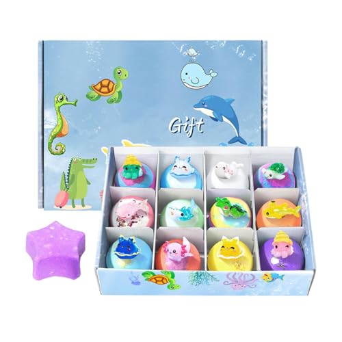 Boules de douche pour l'hydratation de la peau sèche et sensible des enfants