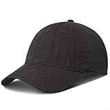PREMIUM COTTON: Constructed from 100% cotton canvas, this cap is garment washed for increased comfort and to protect against shrinkage or loss of shape. The fabric has been tested for sun protection and reach UPF 50+ sun rating, can cut off 98% of the ultraviolet rays in the environment. It is durable, smooth, soft, comfortable, lightweight and rugged looks.