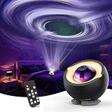 Black Hole Projector Scientifically Sculpted by Led Light, Interstellar Galaxy Star Projector with Cosmic Eye Night Light Lamp for Bedroom Decor, Science Education, and Astronomy Art Gifts