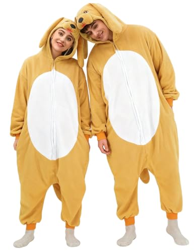vavalad Adult Onesie Costume Pajamas Cosplay Pajamas Jumpsuit Hooded Romper Women men