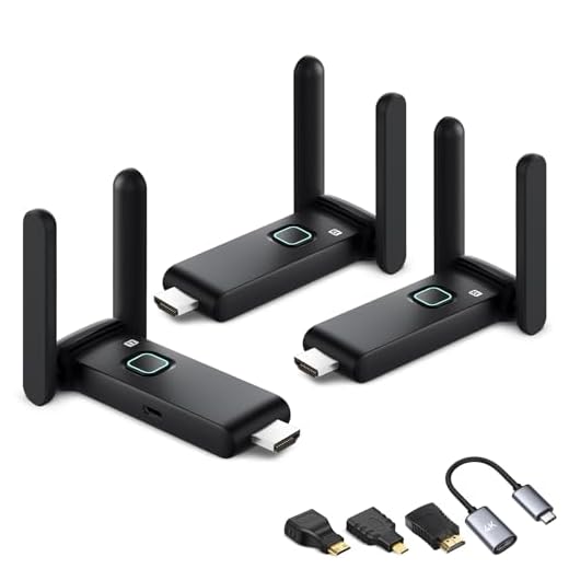 Wireless HDMI Transmitter and Receiver Set