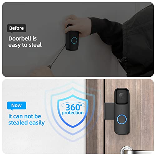 AntiTheft Blink Doorbell Mount, AgoKud Video Doorbell Mount for