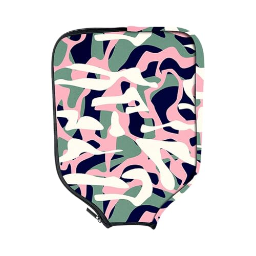 Funda de manga para paleta de pelota deportiva, funda para paleta de pelota deportiva | Funda de paleta de neopreno - Accesorios deportivos, bolsa de raqueta con cremallera, bolsa de almacenamiento de