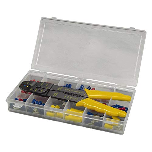 INSTALL BAY 150 Piece Terminal KIT with Crimping Tool - IBK-150