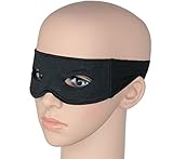 verkleidung suzuki bandit 1200s Original Foxxeo Artikel Foxxeo Schwarze Augenmaske für Kostüm Party Maske für Bandit oder Gangster schwarz