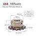 ULSDKLDY Tooth Roller Chain Sprocket 1pc 08B 15 Teeth Precision Industrial Drive Sprocket Wheel 45# Steel 15T Chain Gear(15mm (Keyway 5mm))