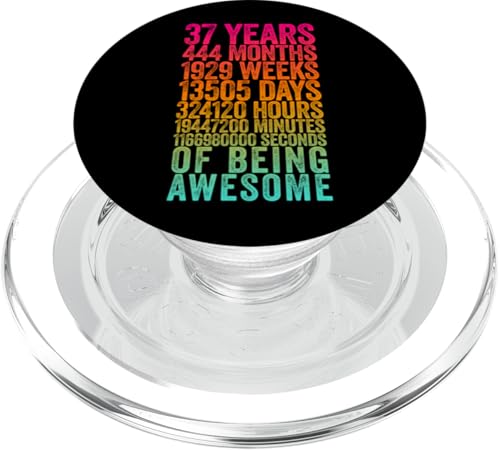 PopSockets PopGrip pour MagSafe 37e anniversaire cadeau rigolo