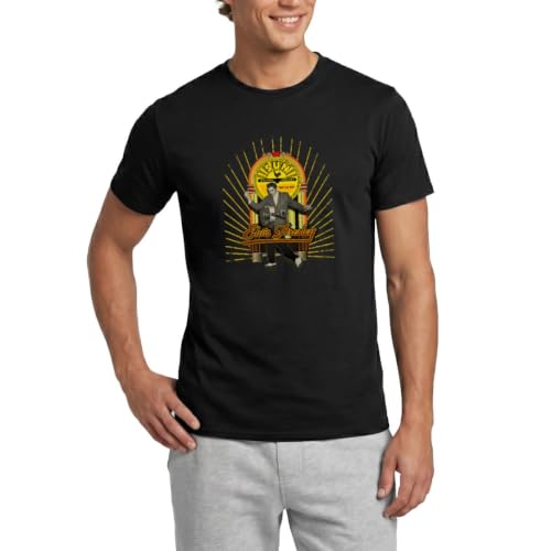 Elvis Presley Logo Sun Record Company T Shirt Homme