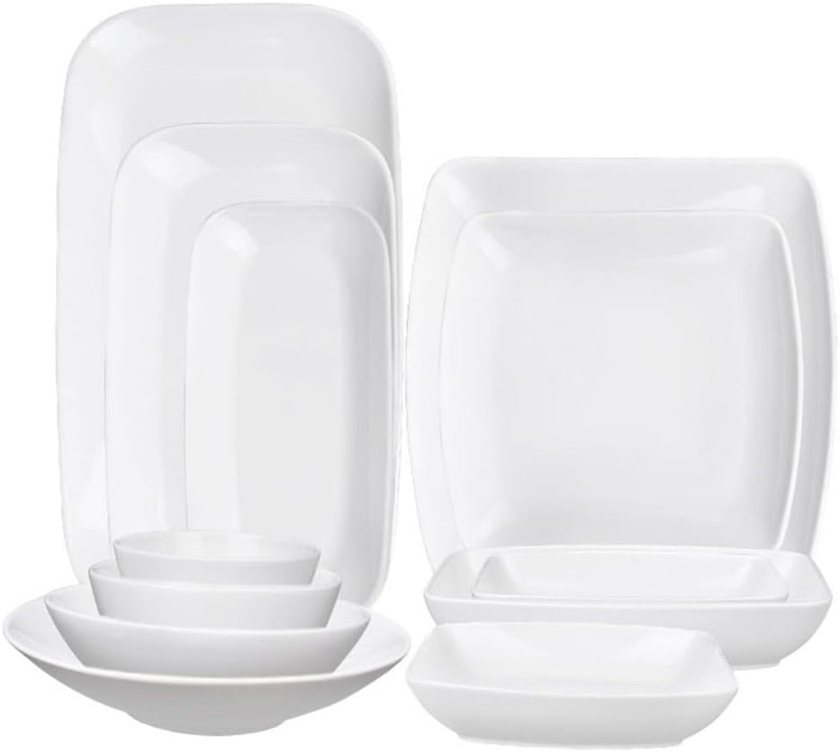 Ceramic Household Bowl Dish Tableware Set Rice Restaurant