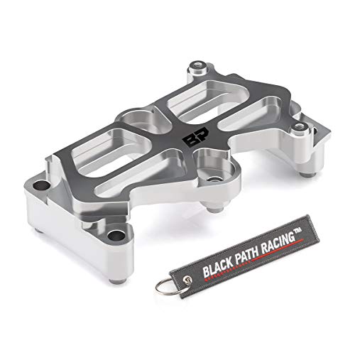 Blackpath - Fits Civic + Integra Engine Main Block Girdle + Dowel Pin Kit For Vtec Swap Fits Honda + Acura B16 + B17 + B18 + B20 Engine Guard (Polished) T6 Billet #TOP1