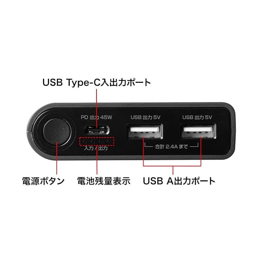 Amazon | サンワサプライ Sanwa Supply USB PD対応モバイル