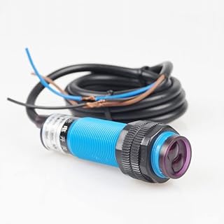 EdricShop 10pcs 3wire NO NPN Poelectric Sensor Switch Diffuse Reflection Sensor 10cm DC24V E3F-DS10C4