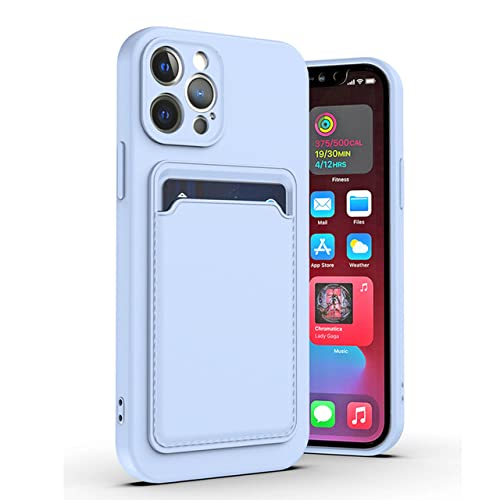Étui de poche mince pour iPhone 13 Mini et XR avec fente portefeuille intégrée